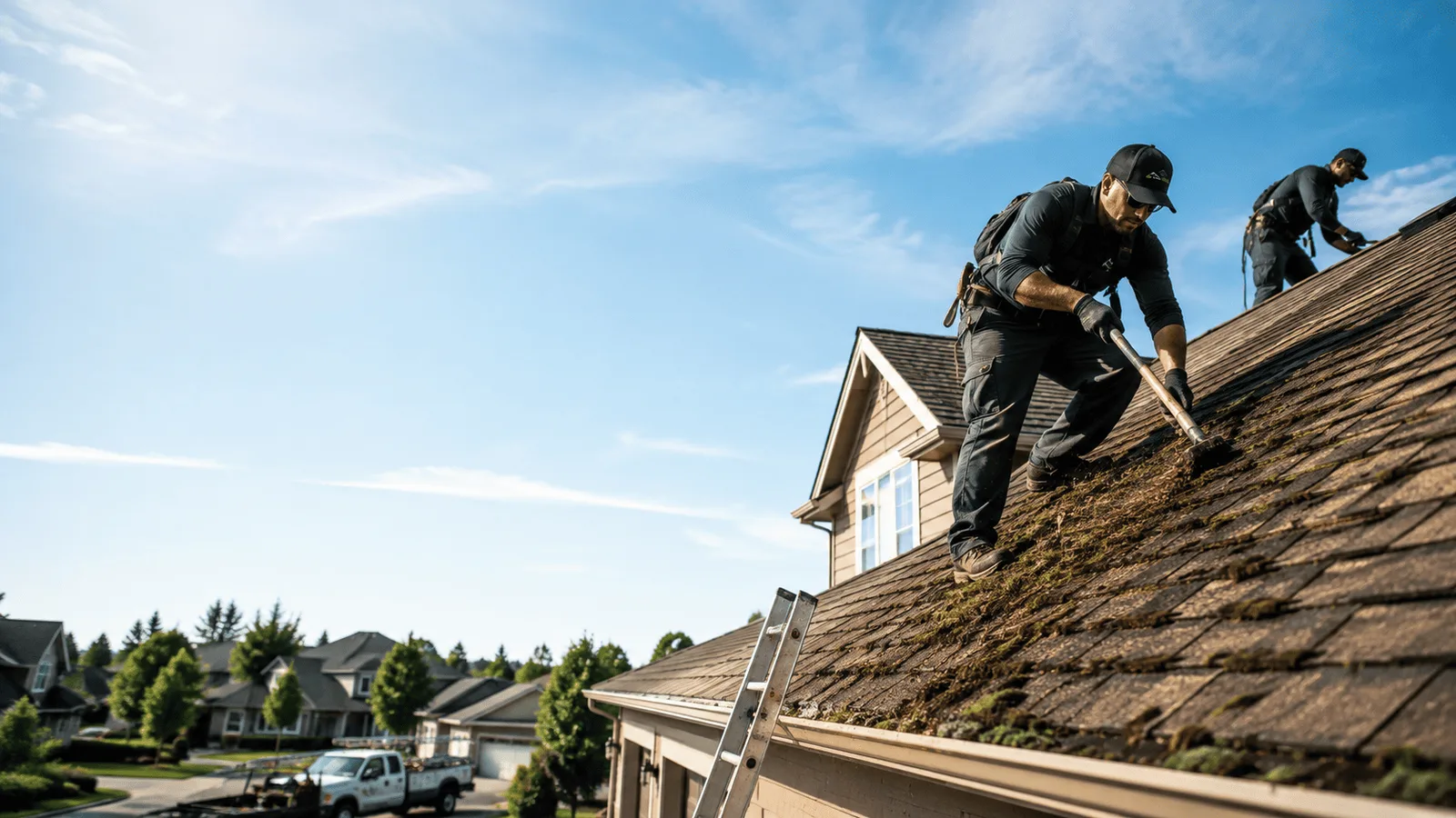 Roof Moss Removal in Morrow, LA near me